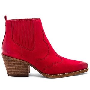 Winona Bootie in Deep Red SAM EDELMAN Deep Red Size 7